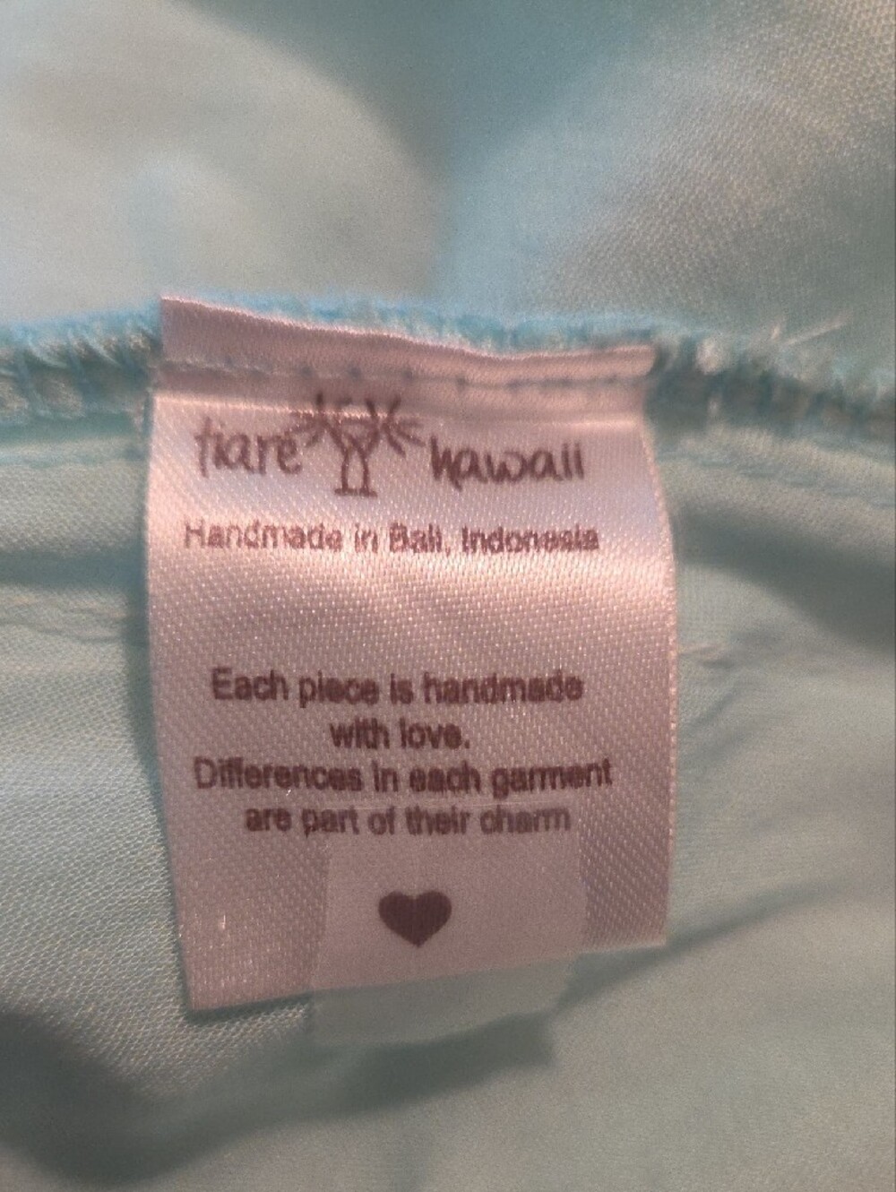Tiare Hawaii Seafoam Ombre Maxi Tropical Boho Goddess Dress Sz M/L - Picture 14 of 14